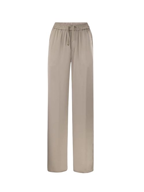 Pantaloni dritti in tessuto tecnico chantilly Herno | PT000008D 125061985